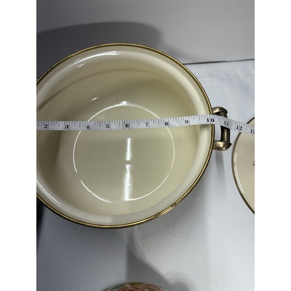 Mikasa Grande Chef Silk Bouquet Cooking Pots With Lids - Made in Japan - Picture 8 of 16